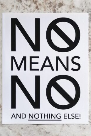 No Means No
