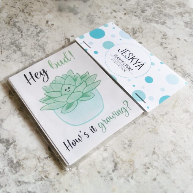 Plants & Puns Sticker Pack - Image 3