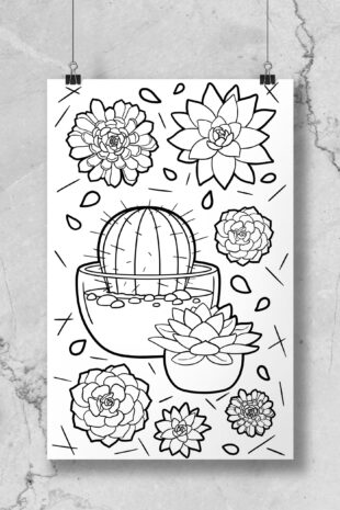 Cactus & Succulent Poster