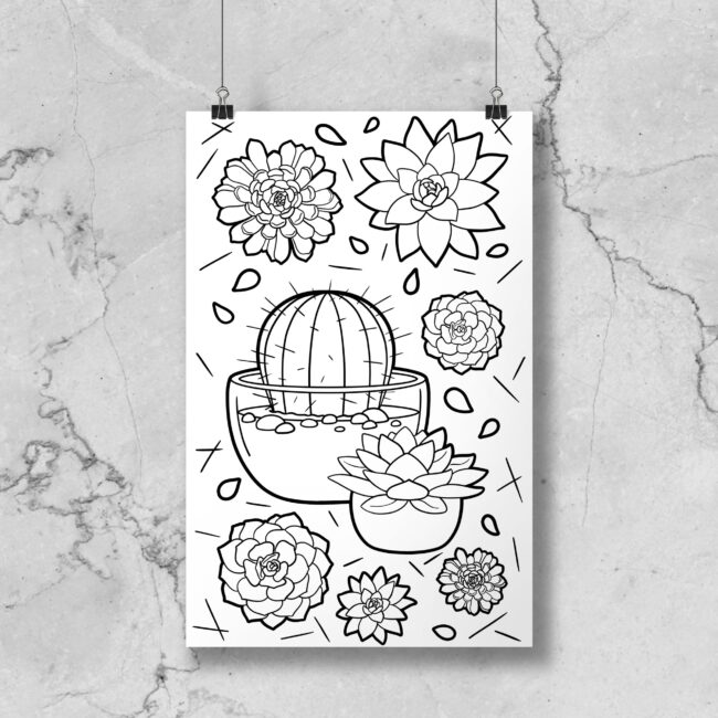 Cactus & Succulent Poster