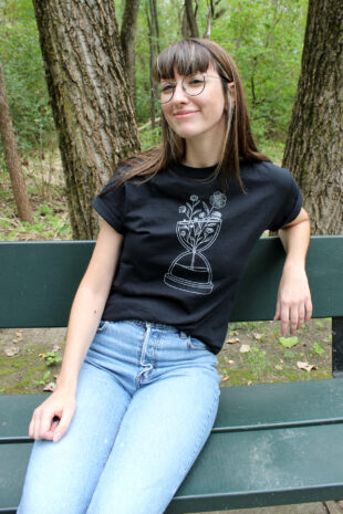 Hourglass Flowers T-Shirt