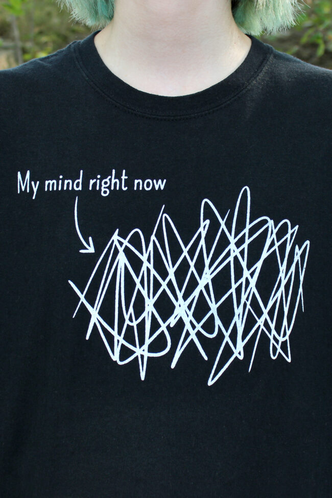 My Mind Right Now T-Shirt - Image 2