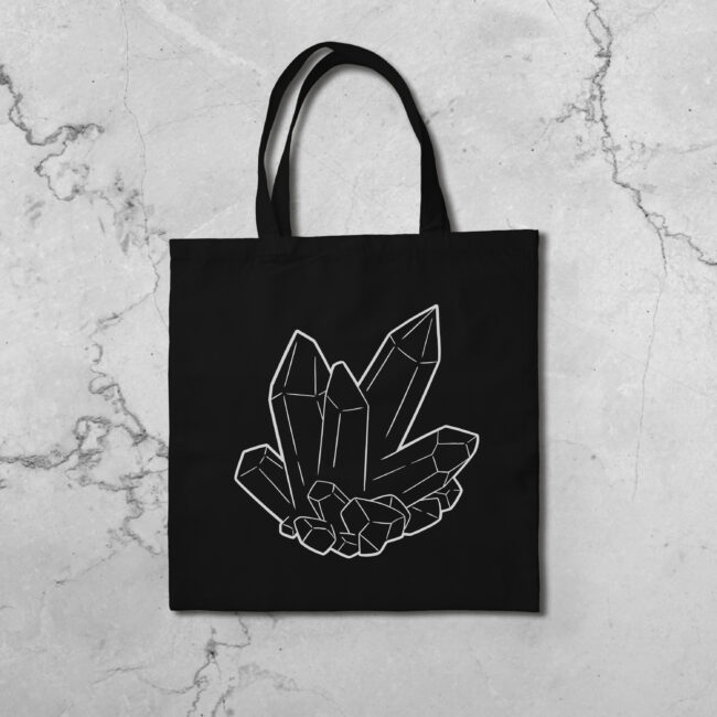 Gemstone tote bag