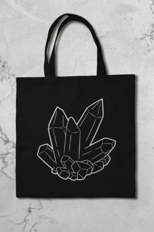 Gemstone tote bag