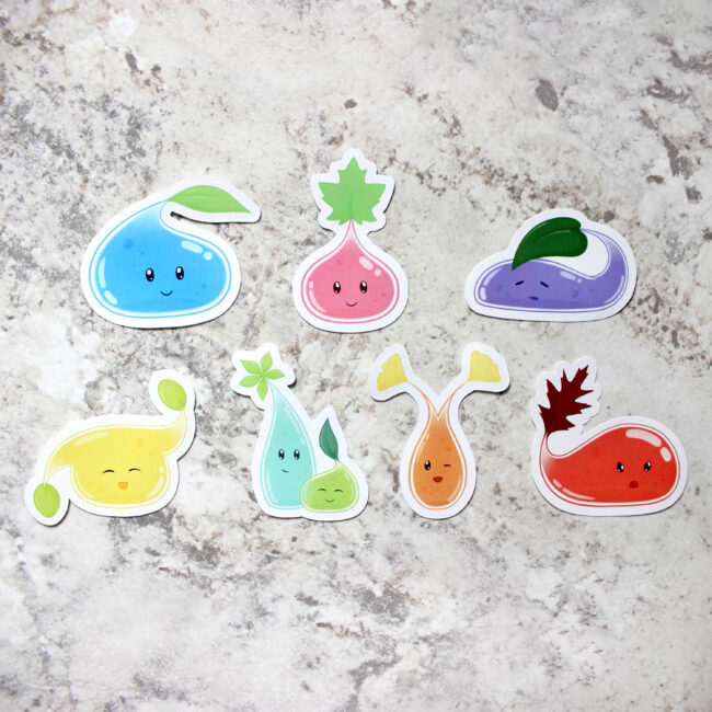 Leafy Blops Sticker Pack