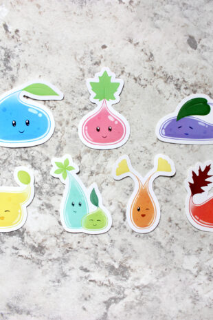 Leafy Blops Sticker Pack
