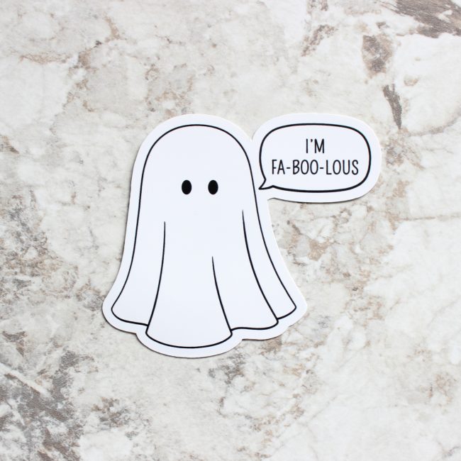 Fa-Boo-Lous Sticker