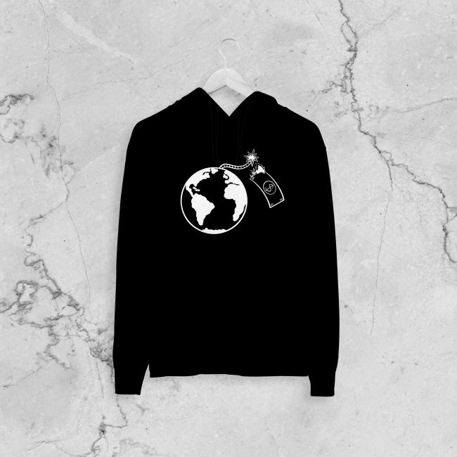 Exploding Earth Hoodie