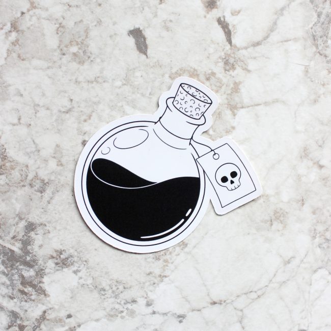 Poison Sticker