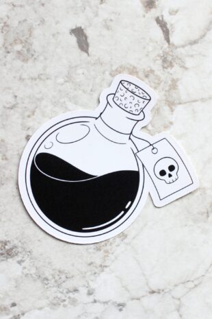 Poison Sticker